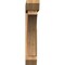 Ekena Millwork Thorton Slat Smooth Bracket w/ Offset Brace, Western Red Cedar, 7 1/2"W x 40"D x 40"H BKT0806X40X40THR06SWR - alternate 3